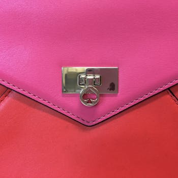 Kate Spade New York Pink Leather Envelope Crossbody Bag!