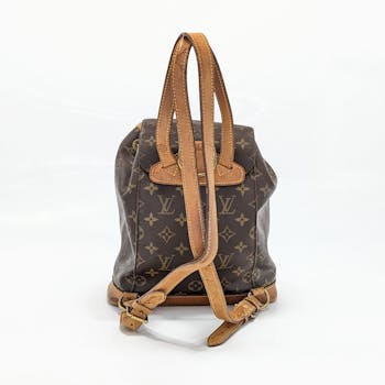 mini montsouris backpack brown