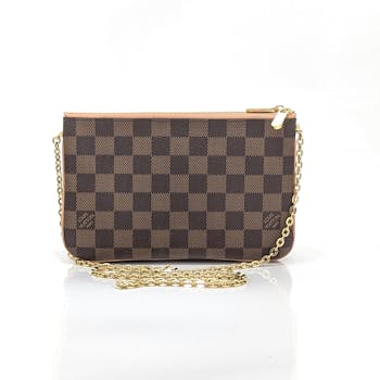 Buy Free Shipping [Used] LOUIS VUITTON Pochette Biet Macau Second Bag Pouch  Damier Ebene N61739 from Japan - Buy authentic Plus exclusive items from  Japan