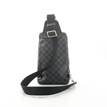 Used louis vuitton DAMIER GRAPHITE AVENUE SLING BACKPACK HANDBAGS HANDBAGS  / SMALL - LEATHER