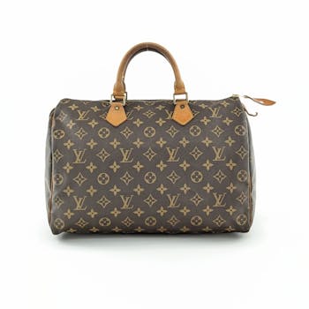 LOUIS VUITTON Used Handbag Monogram Speedy 30 Satchel