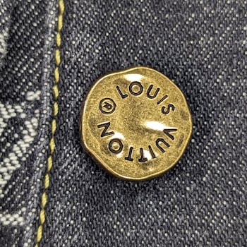 used Louis Vuitton x Nigo Men's Monogram Crazy Denim Jacket