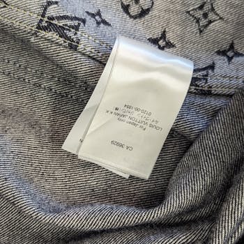 Louis Vuitton x Nigo 2022 Printed Denim Jacket