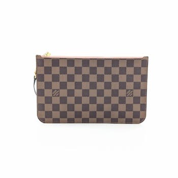 Louis Vuitton Damier Ebene Neverfull MM Pochette