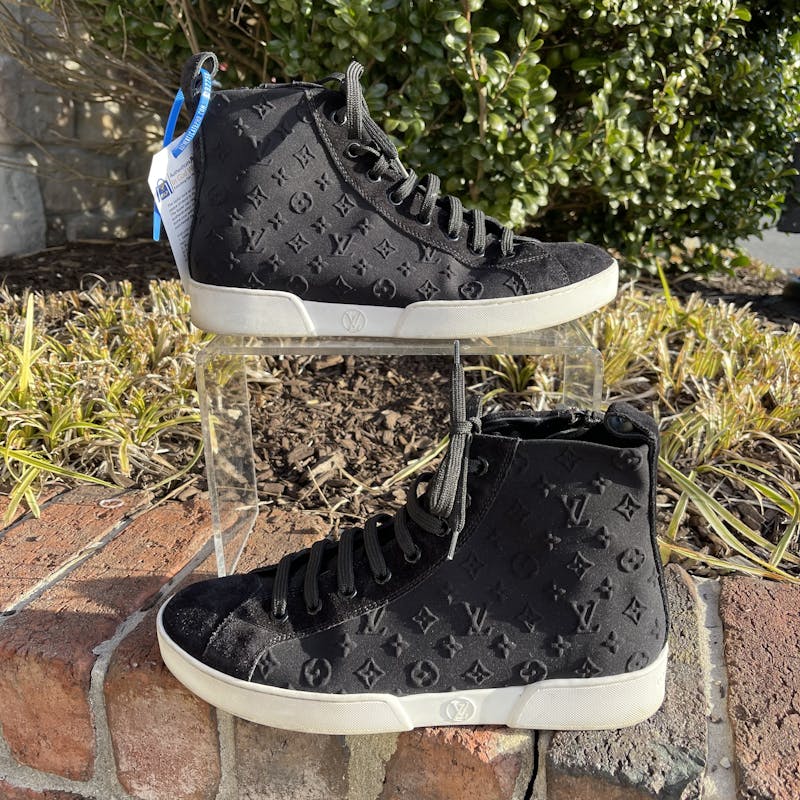 Used AS IS louis vuitton high top sneakers SHOES 6 / ATHLETIC - CASUAL