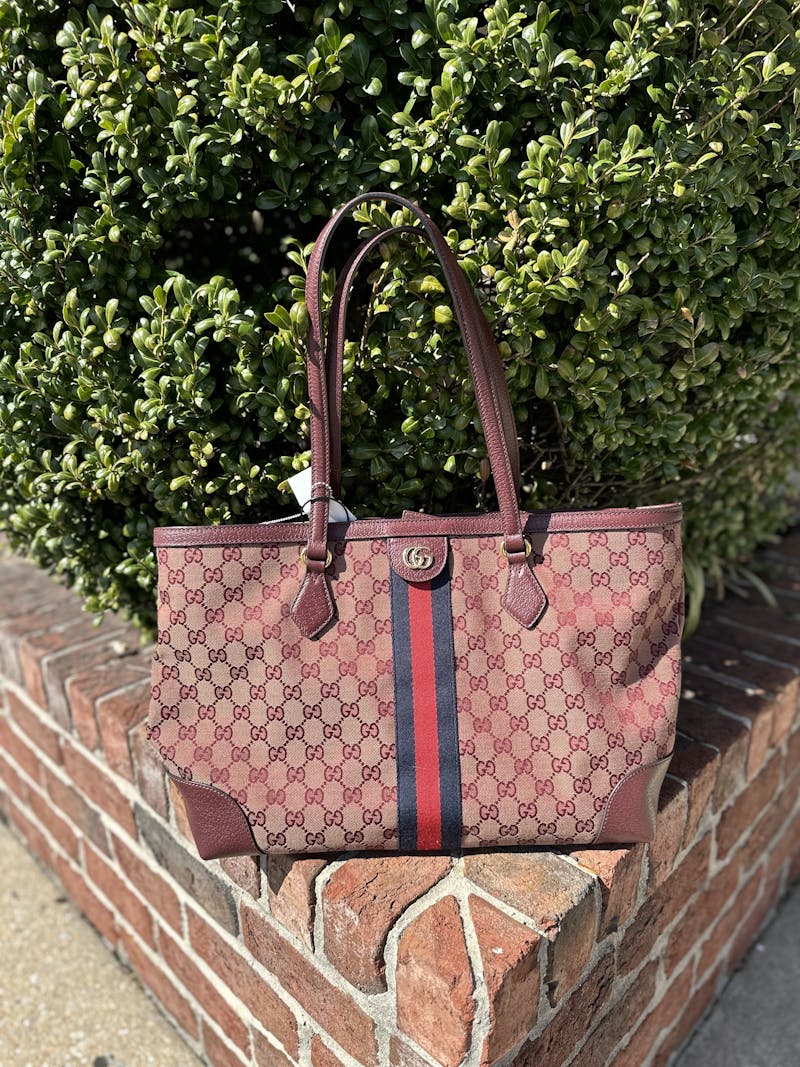Gucci GG Monogram Canvas Tote Bag on SALE