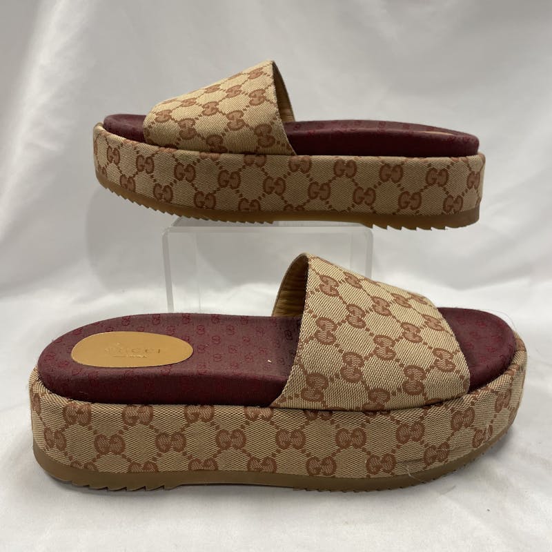 Gucci Original GG Platform Sandals