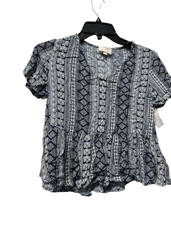 Used lucky brand TOPS S-4/6 TOPS / SHORT SLEEVE - FANCY
