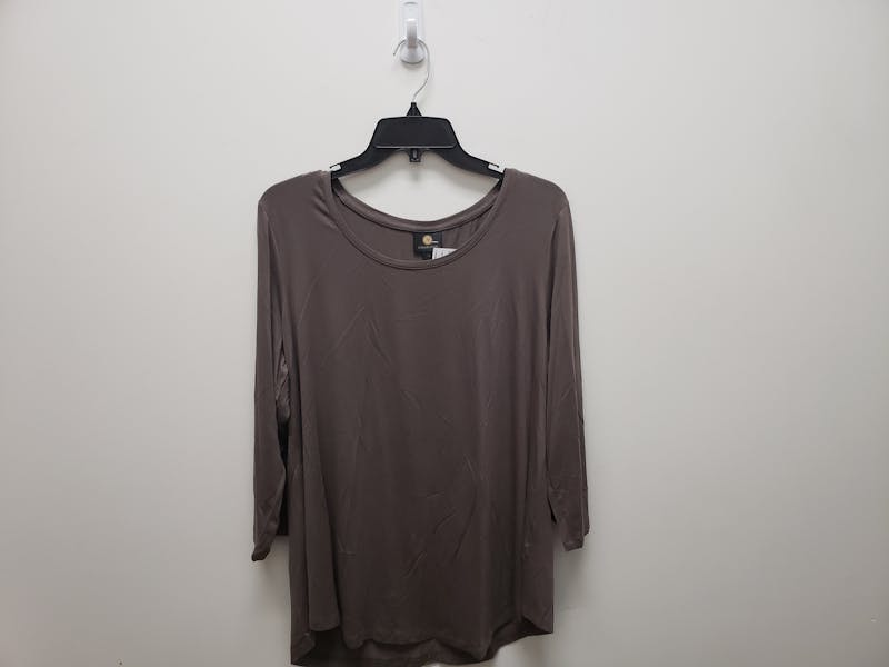 Used jm collection TOPS 1X-18 TOPS / LONG SLEEVE - PLAIN