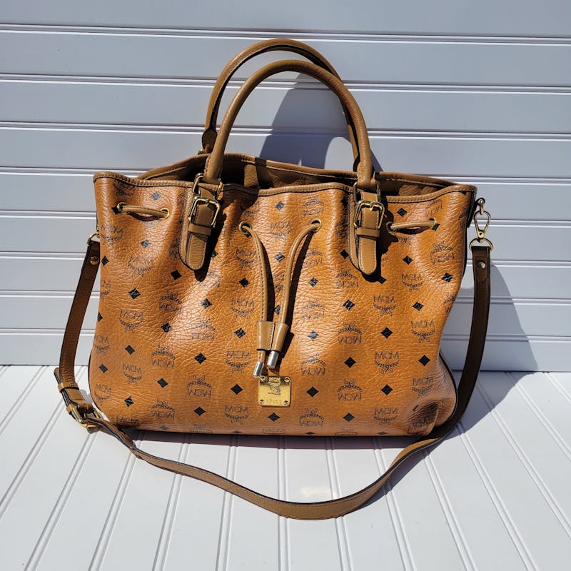 Mcm Munchen Large Tote