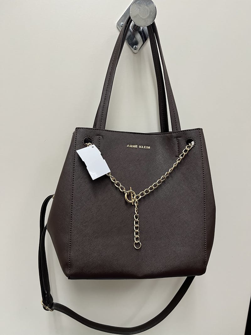 Anne klein black handbag hot sale