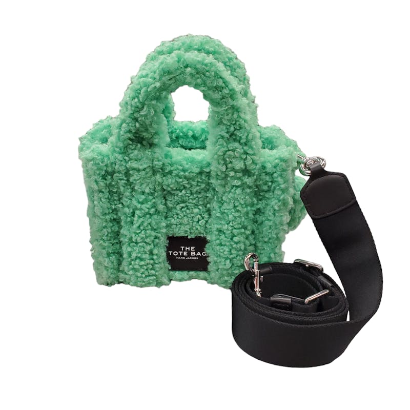 Marc Jacobs Green 'the Teddy Mini' Tote