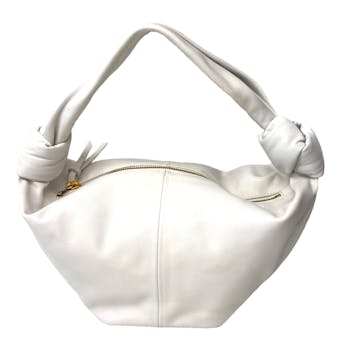 Shop Bottega Veneta Double Knot Mini Top Handle Bag
