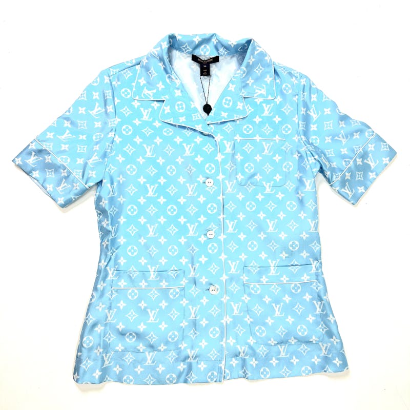 used Louis Vuitton Silk Top