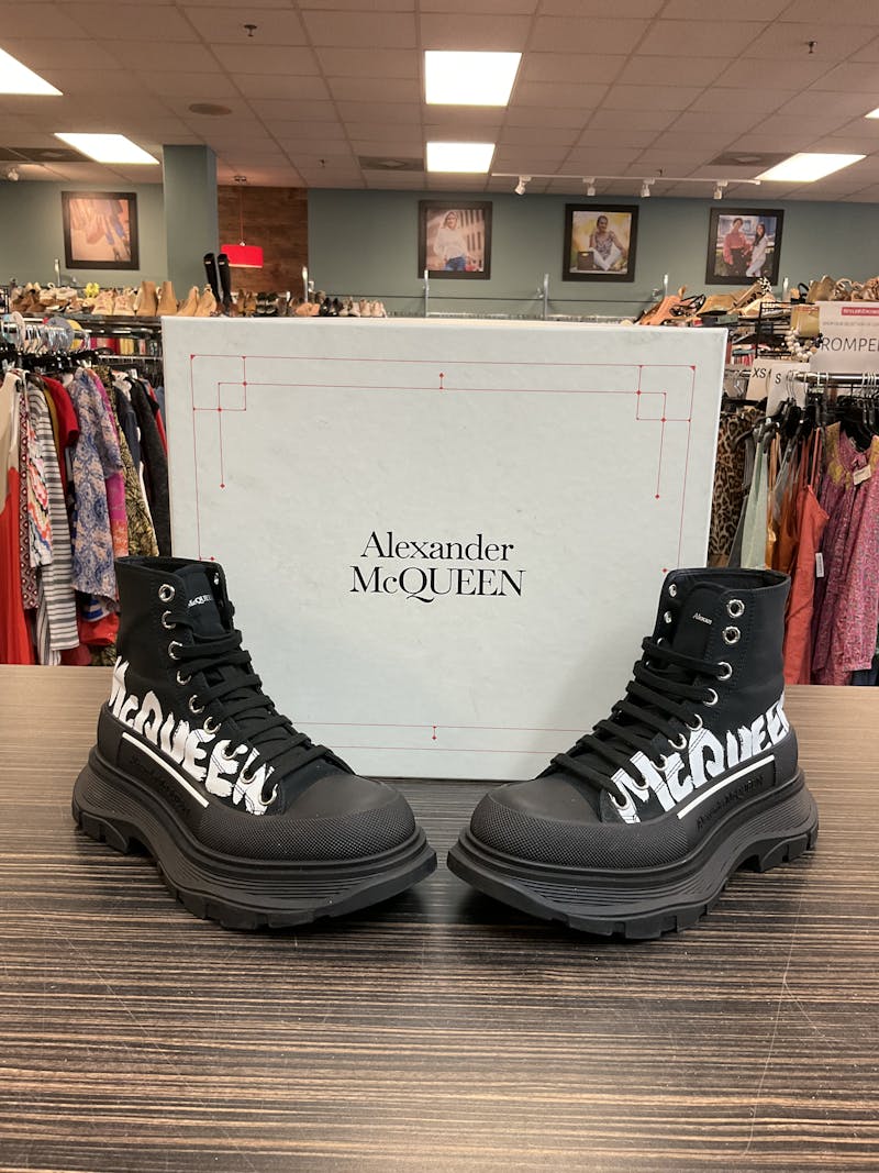 Used alexander mcqueen SHOES 8 SHOES BOOTS - ANKLE/MID CALF