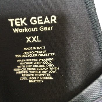 Used tek gear TOPS 2X-20 TOPS / SHORT SLEEVE - ACTIVEWEAR